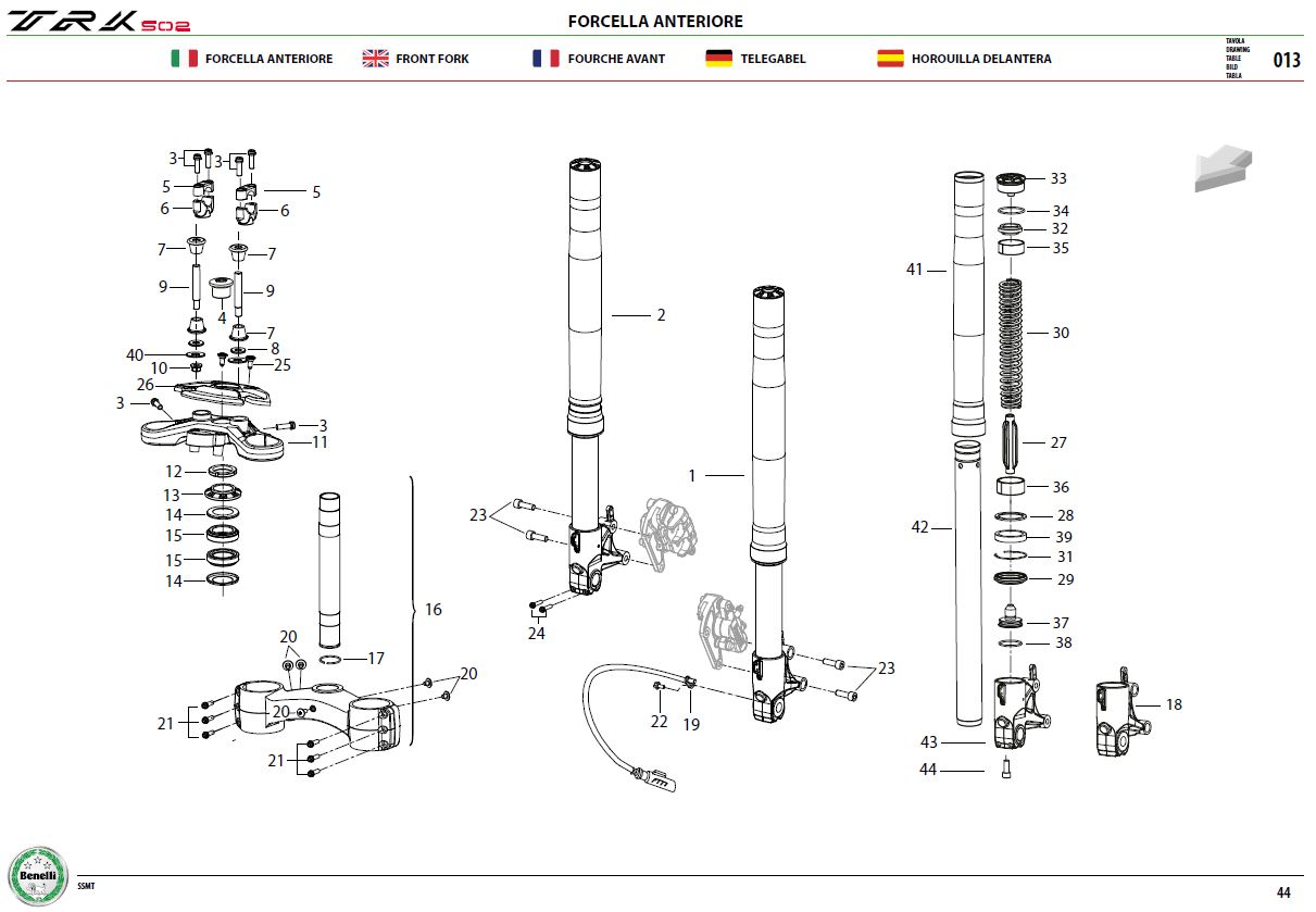 Front Fork Assy