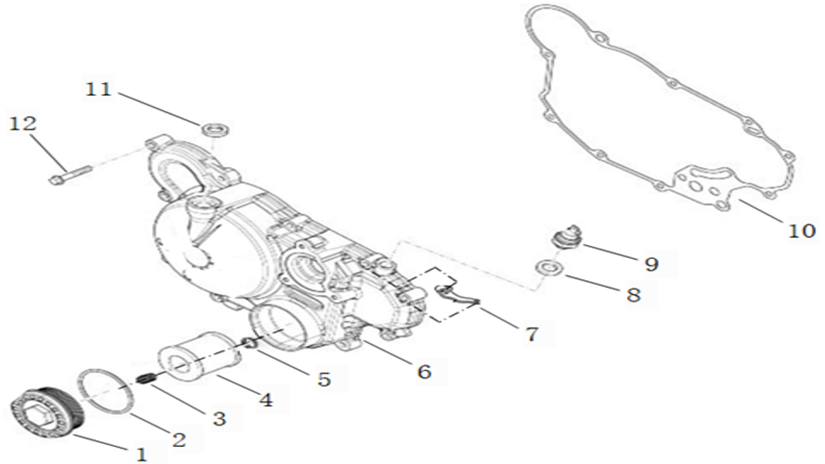 E06 - Right Engine Cover