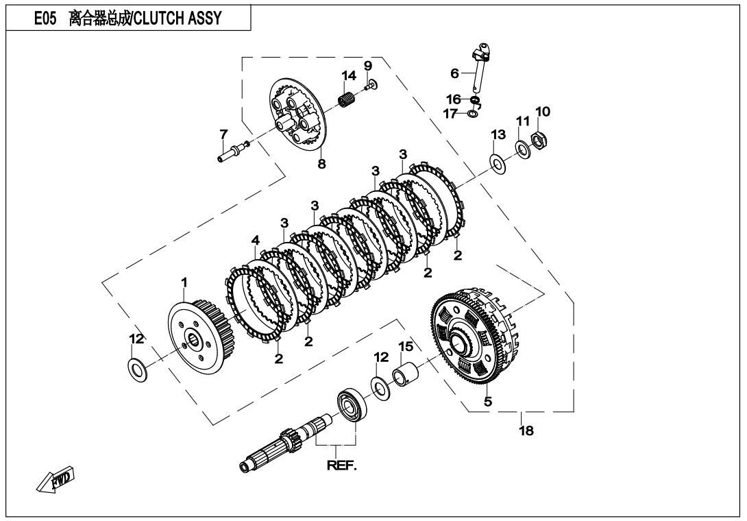 CLUTCH ASSY