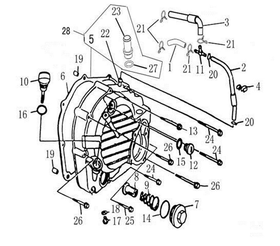 RIGHT CRANKCASE