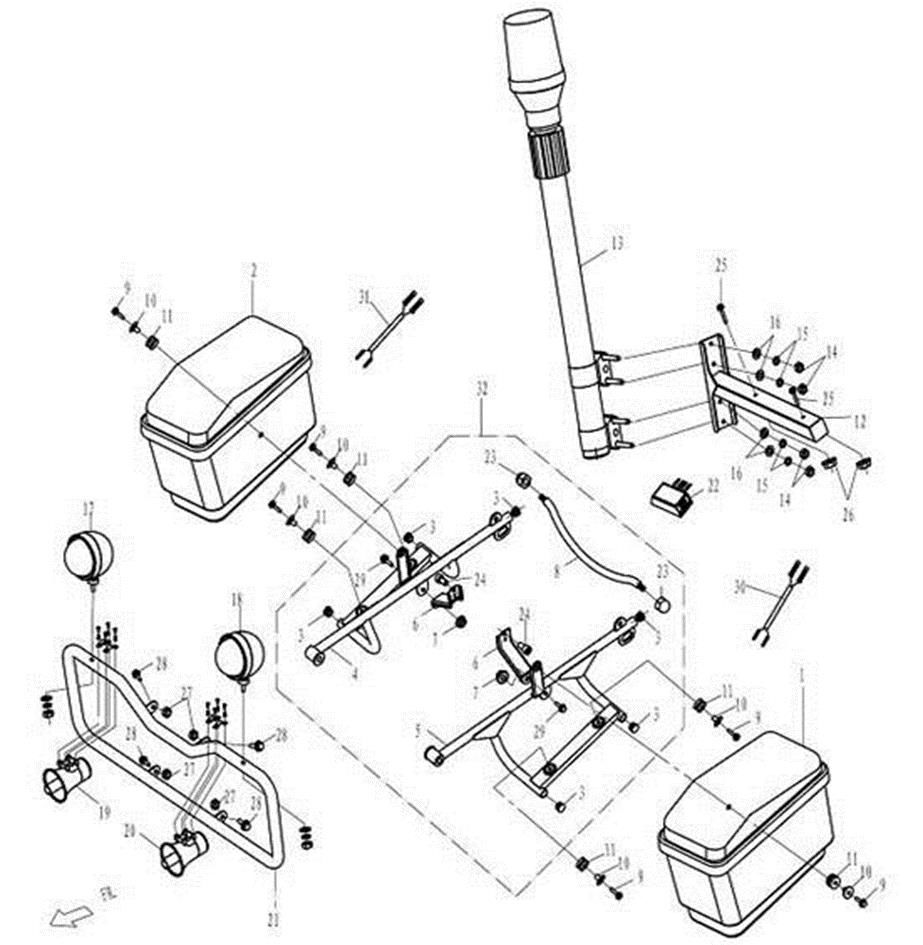 AUXILIARY FRAME