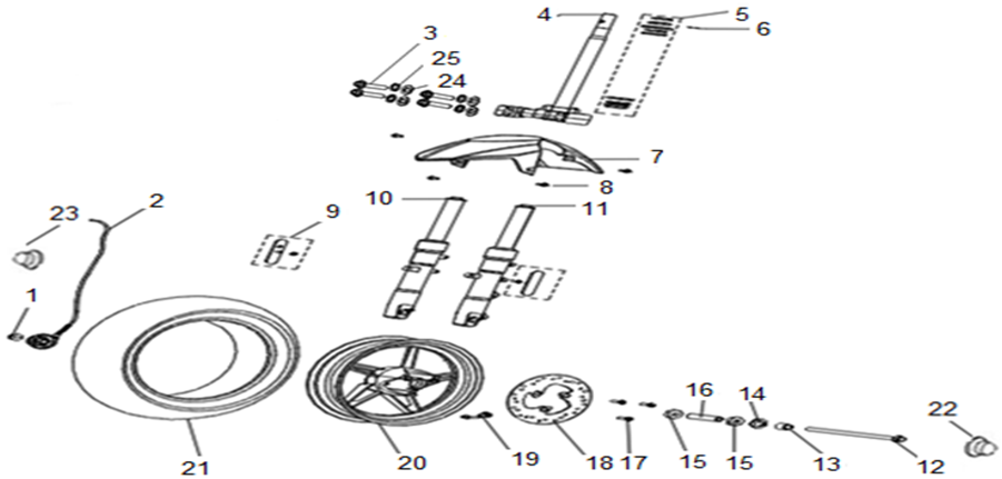 F02 - Front Fork