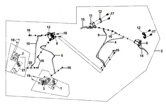 CBS Brake System Assy