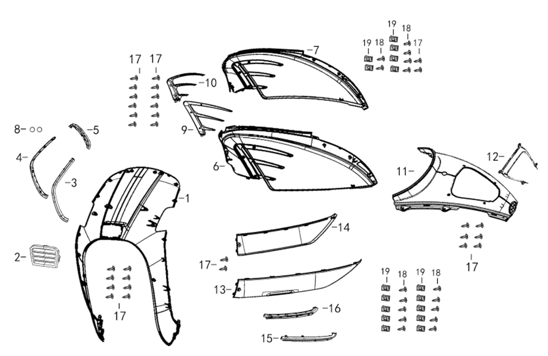 F05 = Plastic parts group