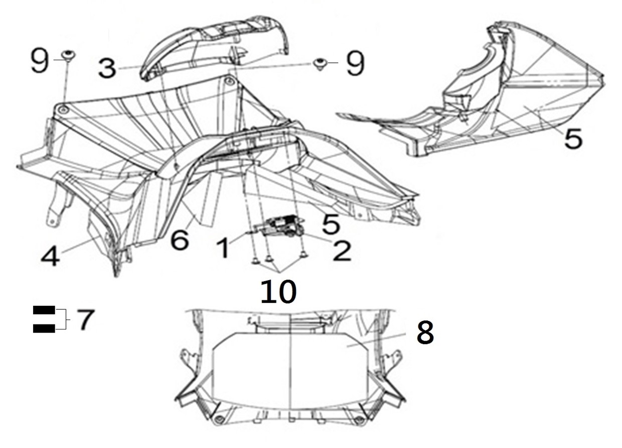 CENTER COVER