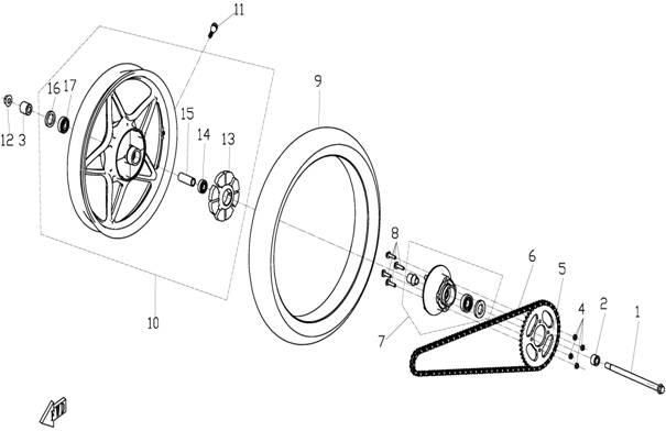 REAR WHEEL