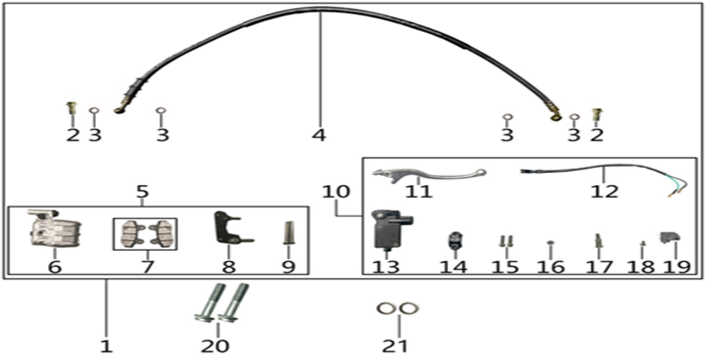 F21 - REAR DISK BRAKE