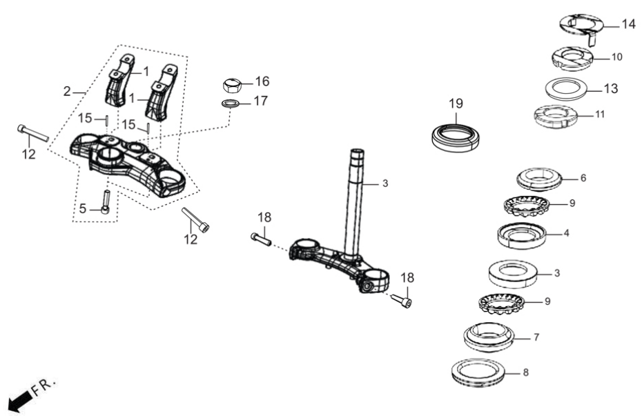 F6 - Steering Stem