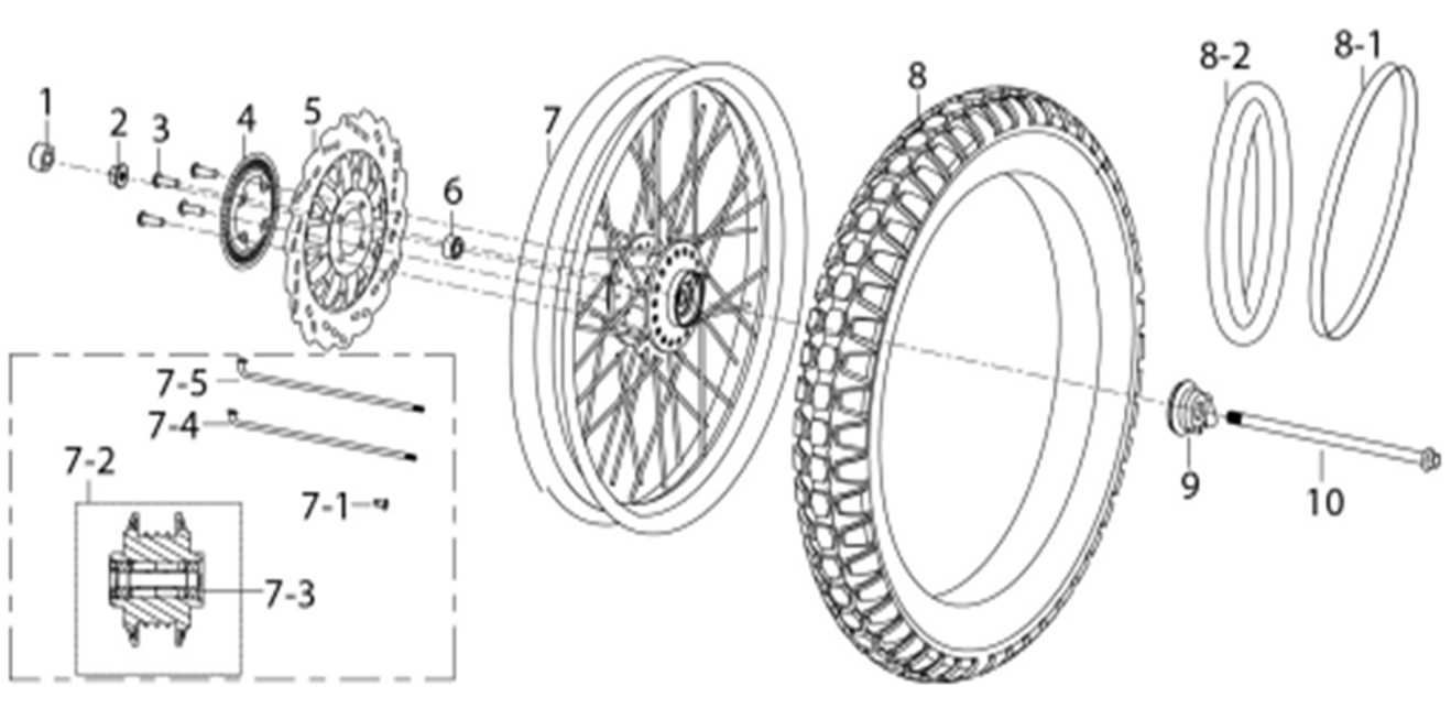 F03 - Front Wheel