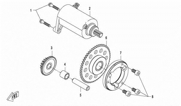 STARTING MOTOR