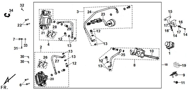 BRAKE ASSY