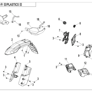 PLASTICS 3(HIGH FENDER)