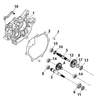 Mission Case & Drive Shaft