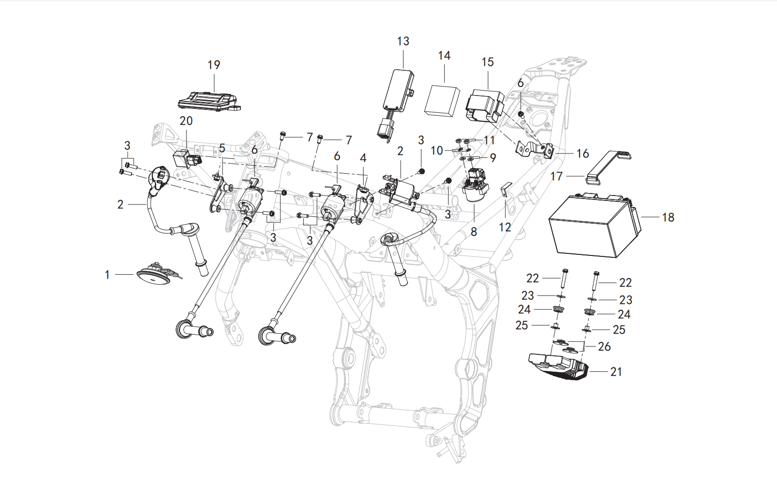 电器I ELECTRICAL EQUIPMENT ASSY.