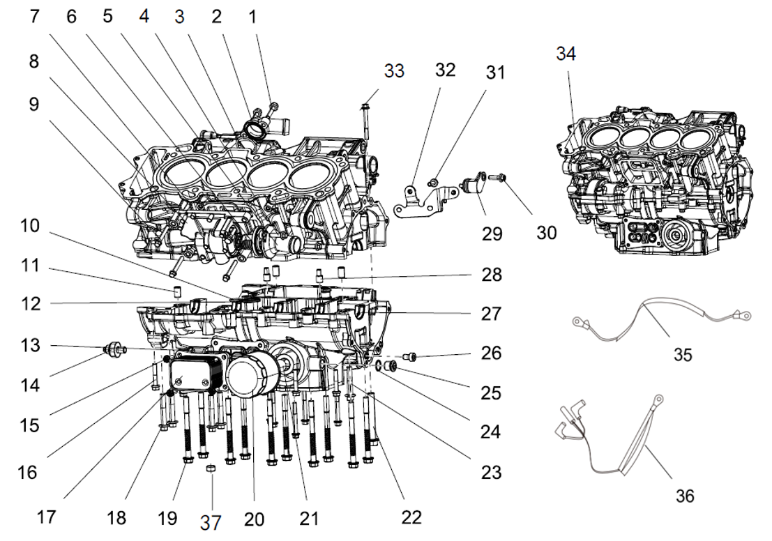 CRANKCASE ASSY(曲轴箱分总成)
