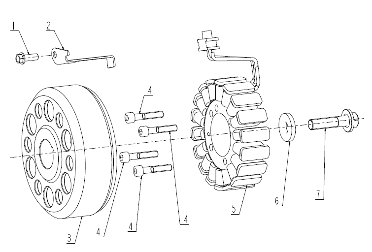 ELECTRICAL SYSTEM(磁电机分总成)