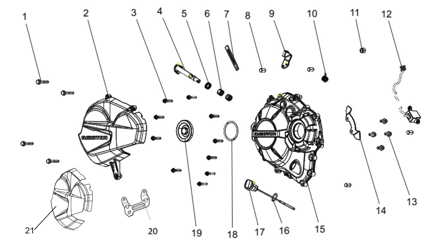 RIGHT COVER ASSY (右盖分总成)