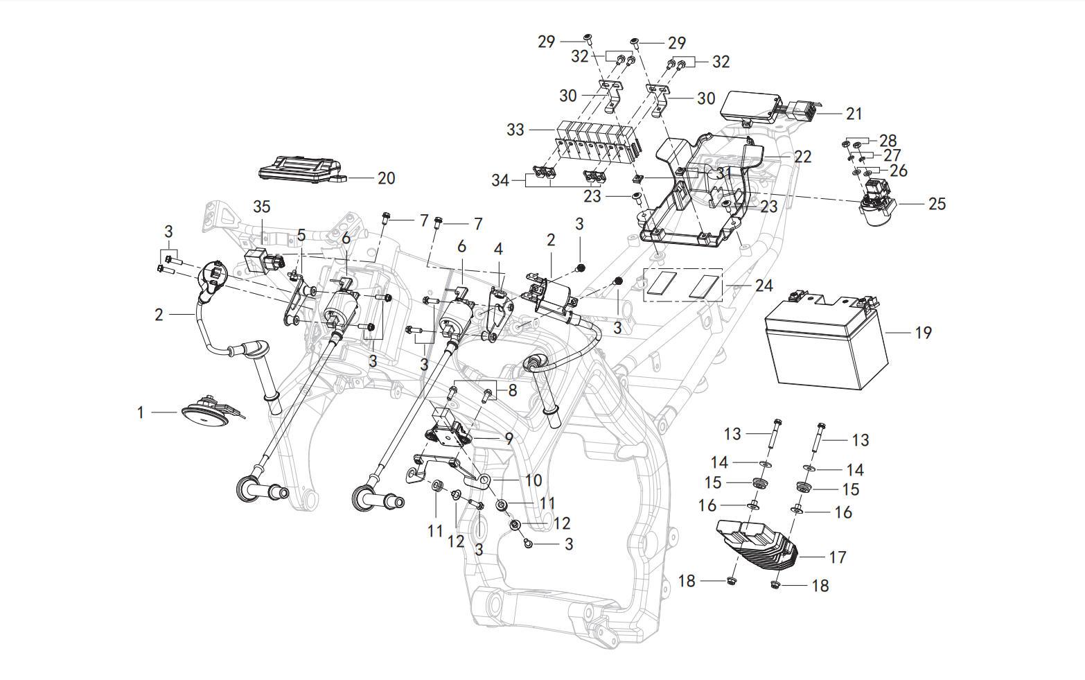 电器I ELECTRICAL EQUIPMENT ASSY.