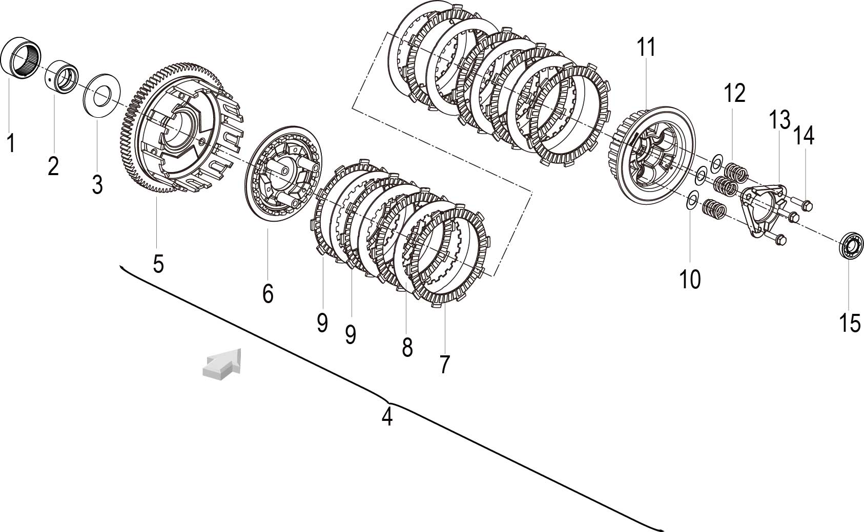 CLUTCH SYSTEM(离合器分总成)