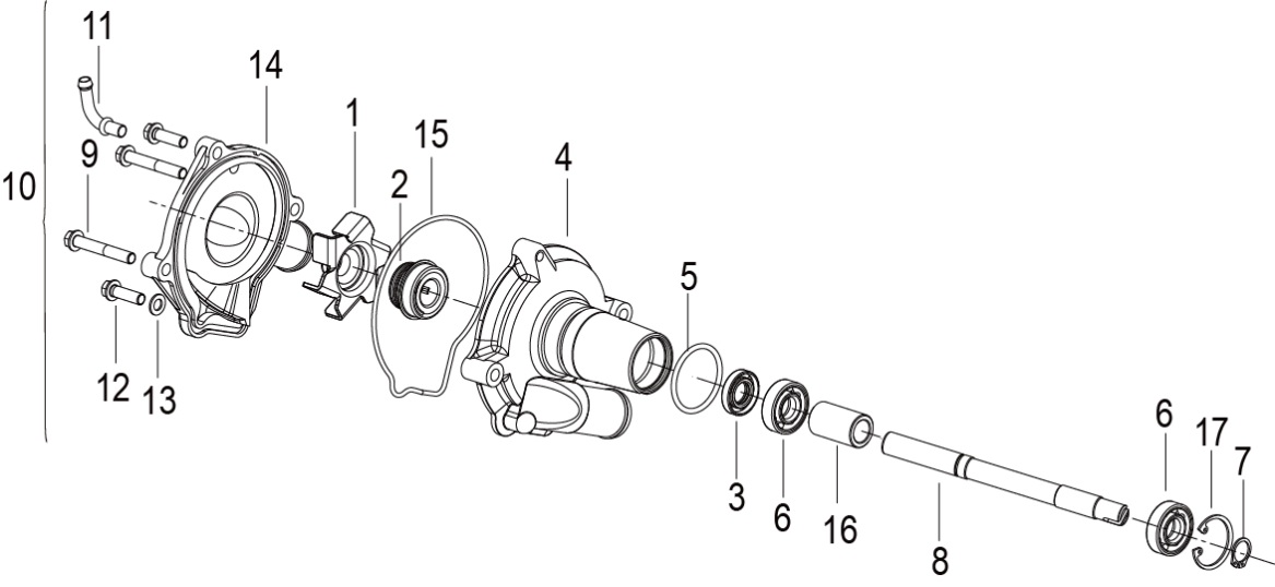 COOLING SYSTEM (冷却系统分总成)