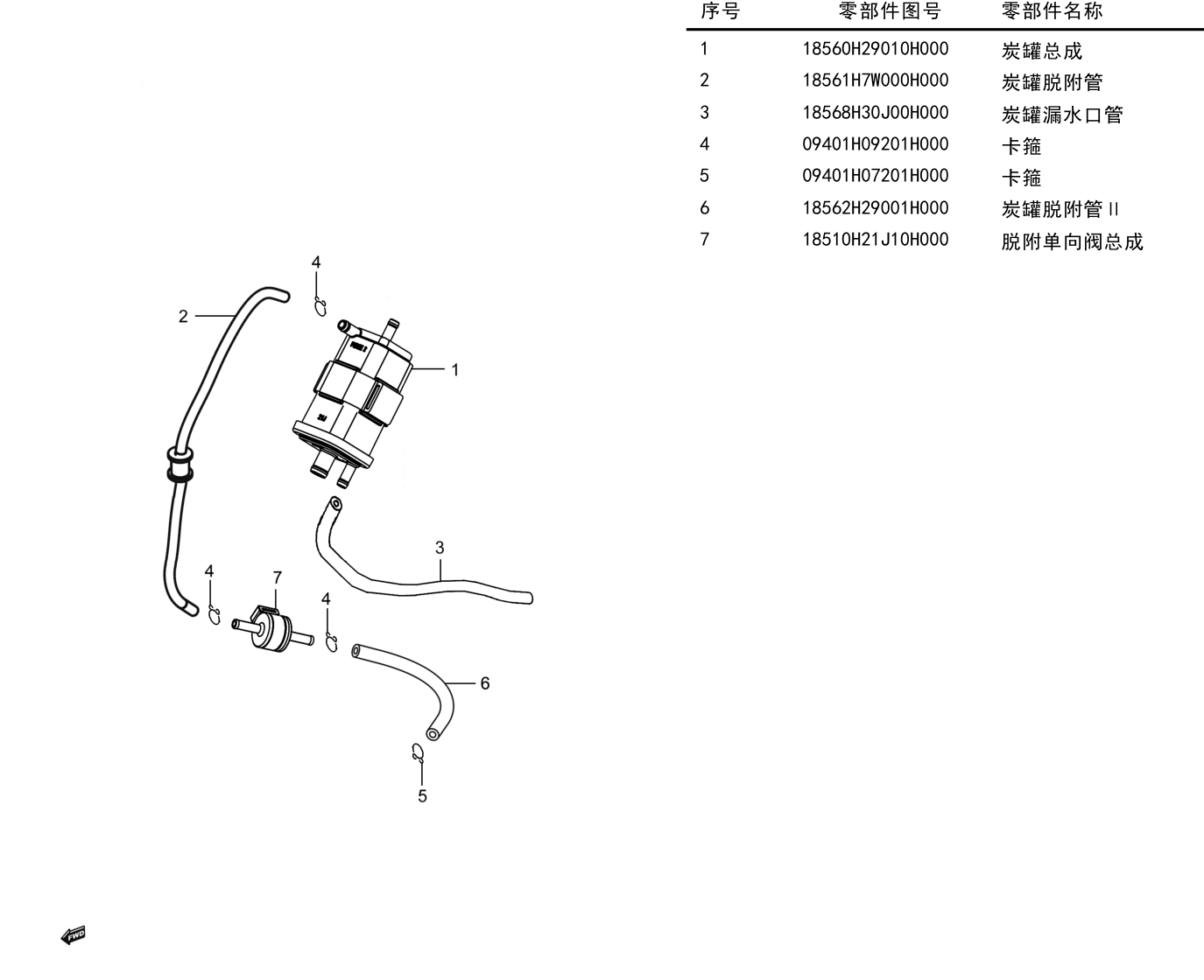 燃油汽化组